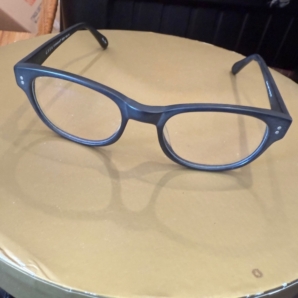 Classic Black Eyeglasses Frame by Geek Eyewear